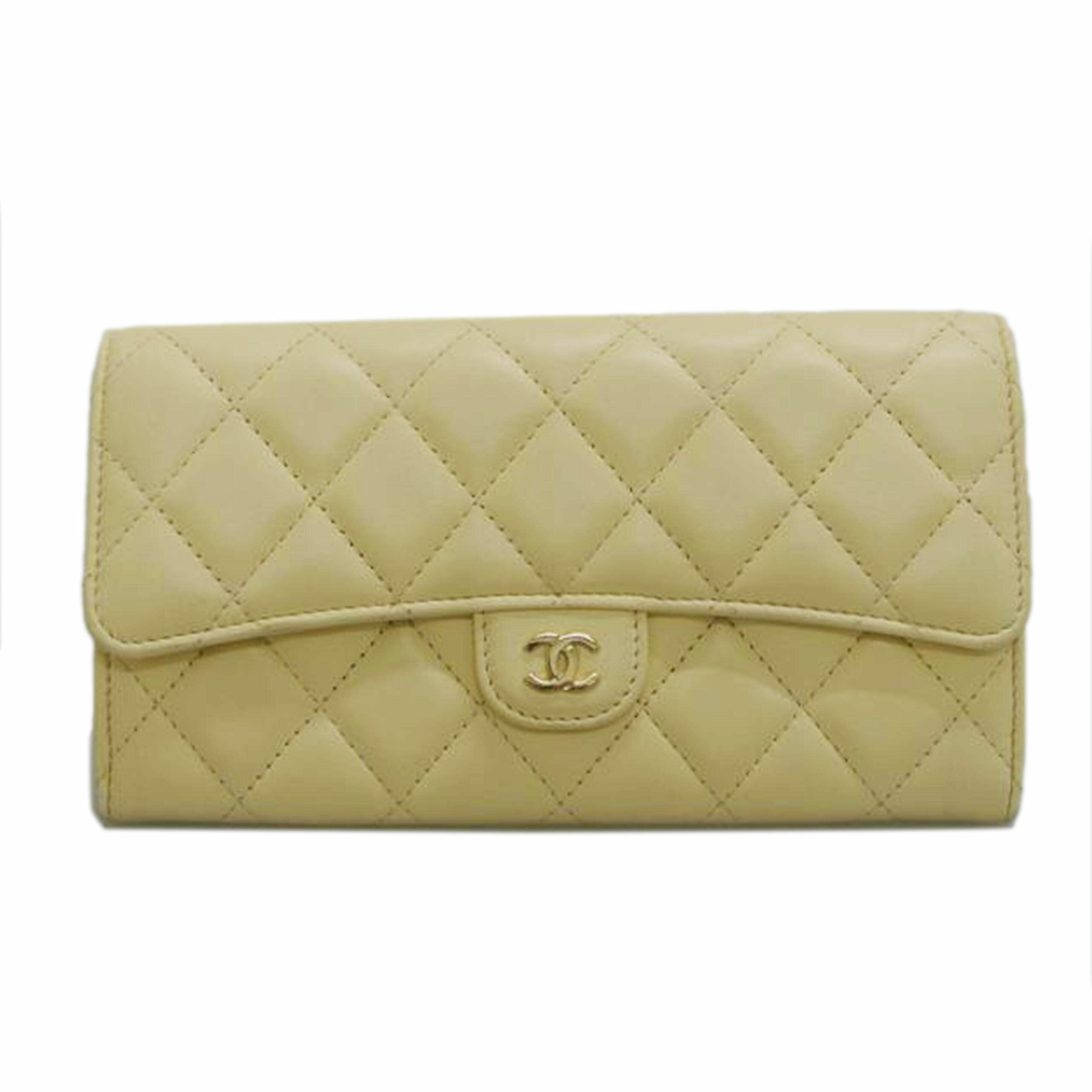 CHANEL シャネル/マトラッセフラップ 長財布//30942234/ABランク/87