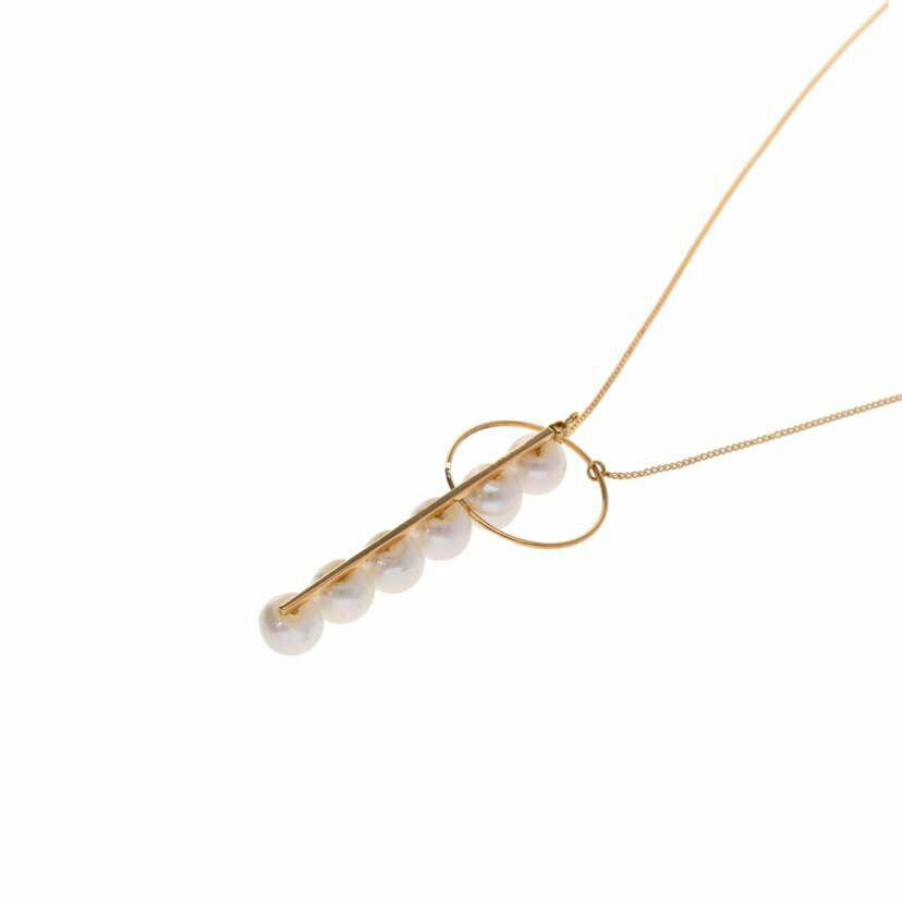 /◎ K18パールネックレス//Aランク/75