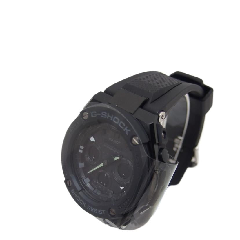 CASIO カシオ/Gスチール/ミッドサイズシリーズ/デジアナ/電波ソーラー/GST-W300G-1A1JF//002A062B/SAランク/04