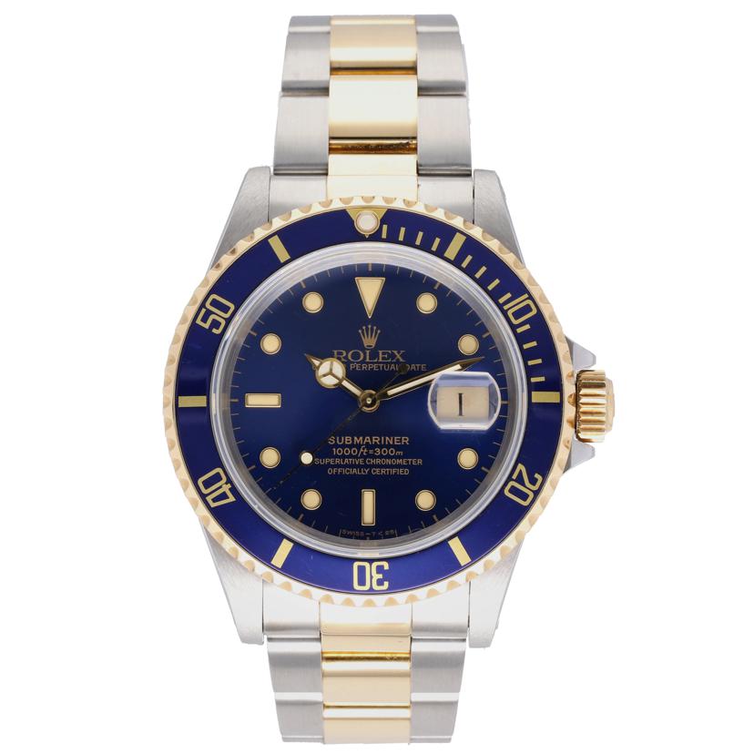 ROLEX ロレックス/サブマリーナデイト/青×金/自動巻/16613//N41****/ABランク/75