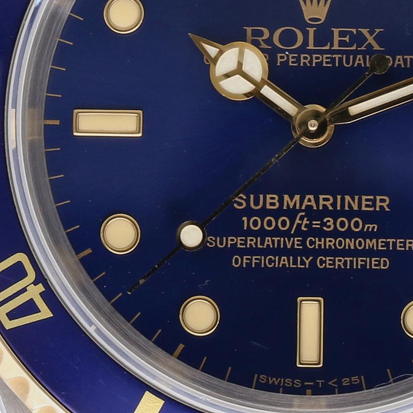 ROLEX ロレックス/サブマリーナデイト/青×金/自動巻/16613//N41****/ABランク/75
