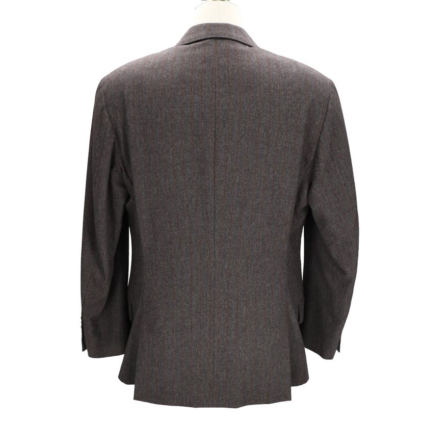 HERMES エルメス/HERMES ウールテラードストライプジャケット グレー //ABランク/75