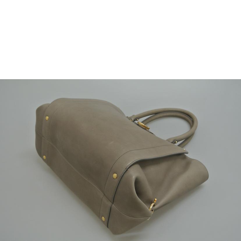 Ferragam フェラガモ/ガンチーニ レザーハンドバッグ/EZ-21//G187/ABランク/87