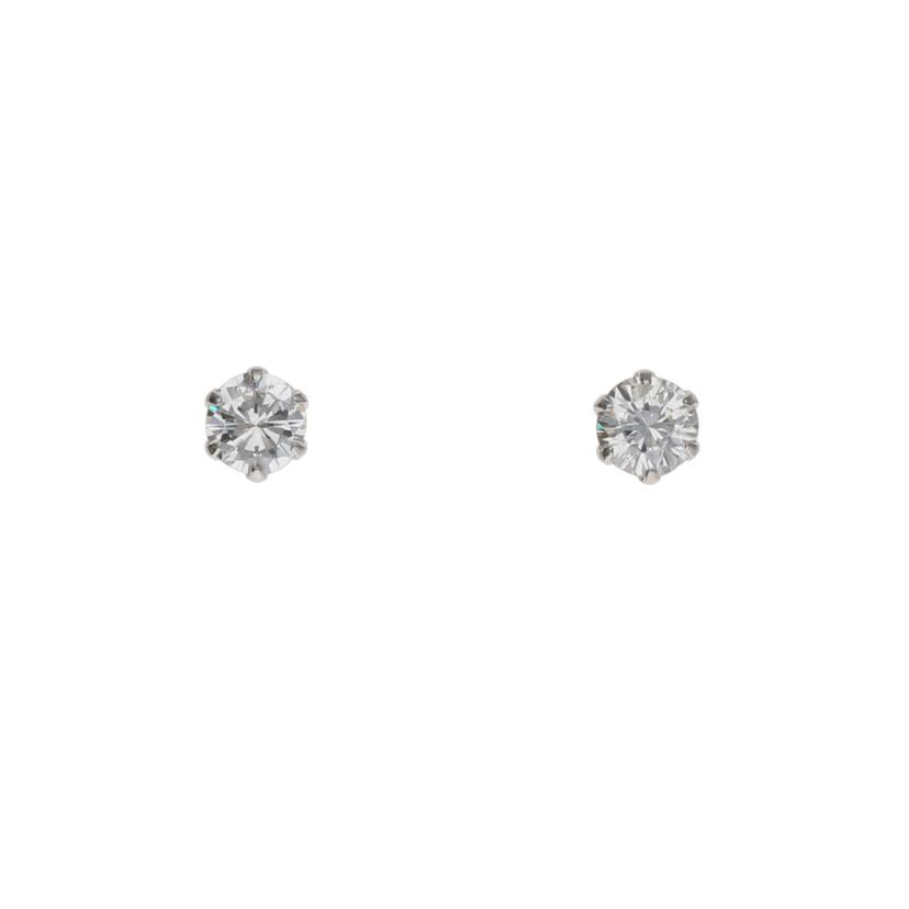/ PT900ダイヤピアス0.208/0.192ctソ//Aランク/75