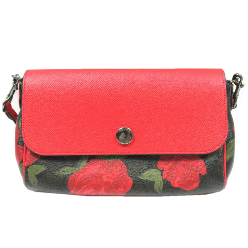 COACH/ショルダーバック/シグネチャー・フラワー/F28188//K1732/Aランク/63