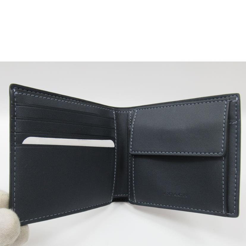COACH/2つ折り財布/CC578//E2280/Sランク/63