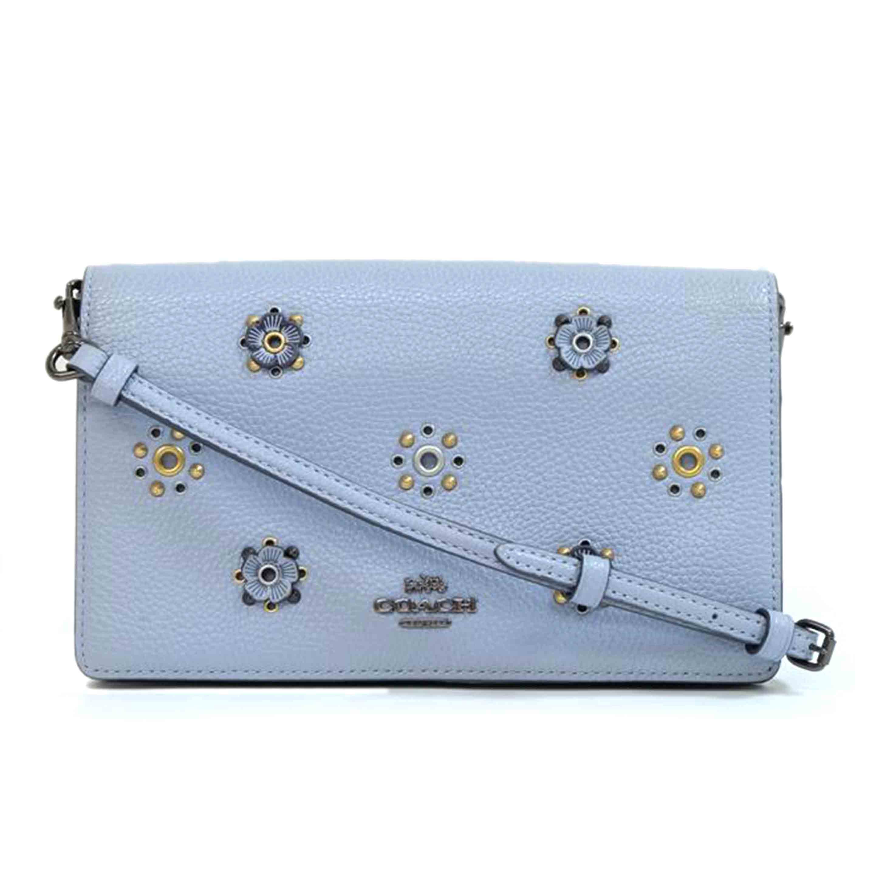 COACH コーチ/フラワーモチーフクロスボディバック/73569//D19**/Bランク/71