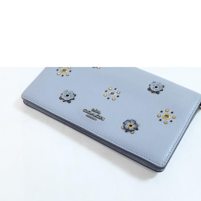 COACH コーチ/フラワーモチーフクロスボディバック/73569//D19**/Bランク/71