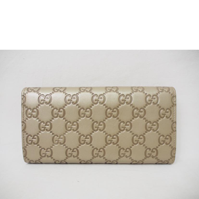 GUCCI/ラブリーハート/グッチシマ/2つ折り長財布/251861//0956/Bランク/78