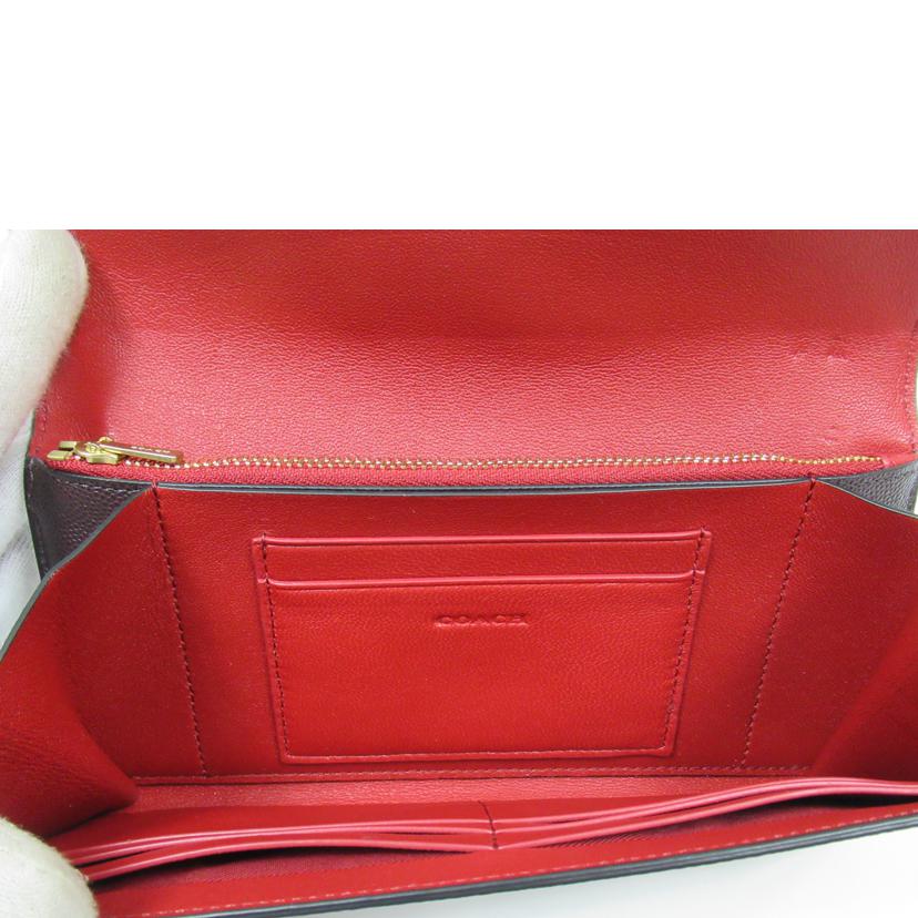 COACH/二つ折り長財布/レザー/66570//K1869/ABランク/63