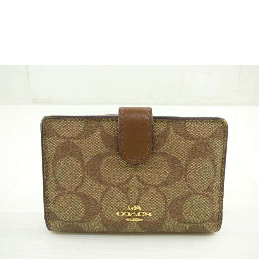 COACH コーチ/2つ折り財布/F23553//A1877/Bランク/64