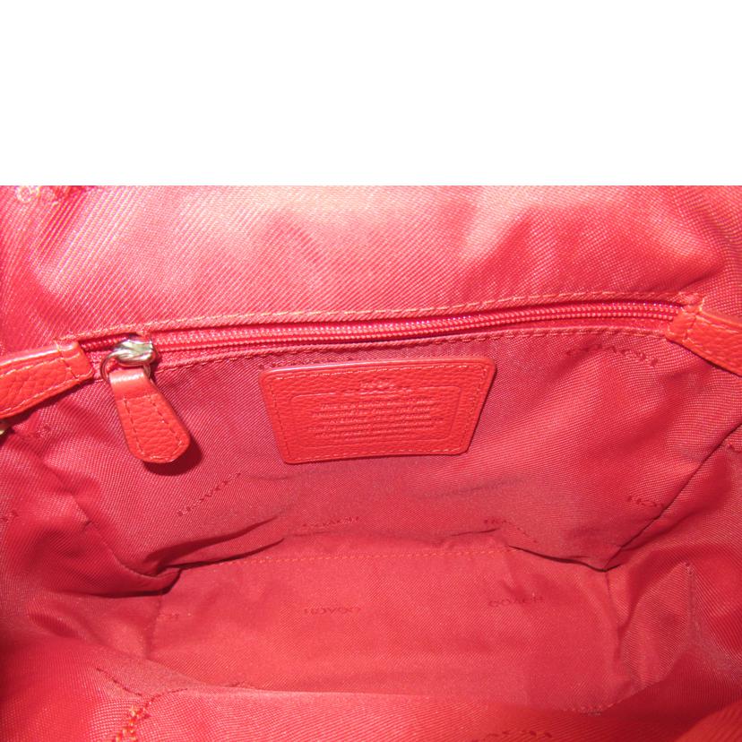 COACH/リュック/レザー/37581//M1580/Bランク/63