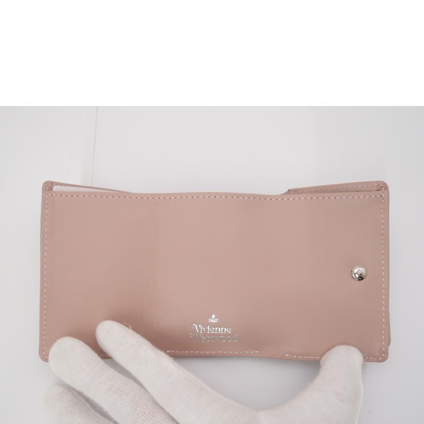 V.Westwood ヴィヴィアンウエストウッド/コンパクトウォレット/ピンク//SAランク/69