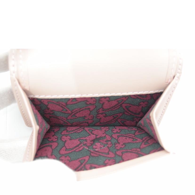 V.Westwood ヴィヴィアンウエストウッド/コンパクトウォレット/ピンク//SAランク/69