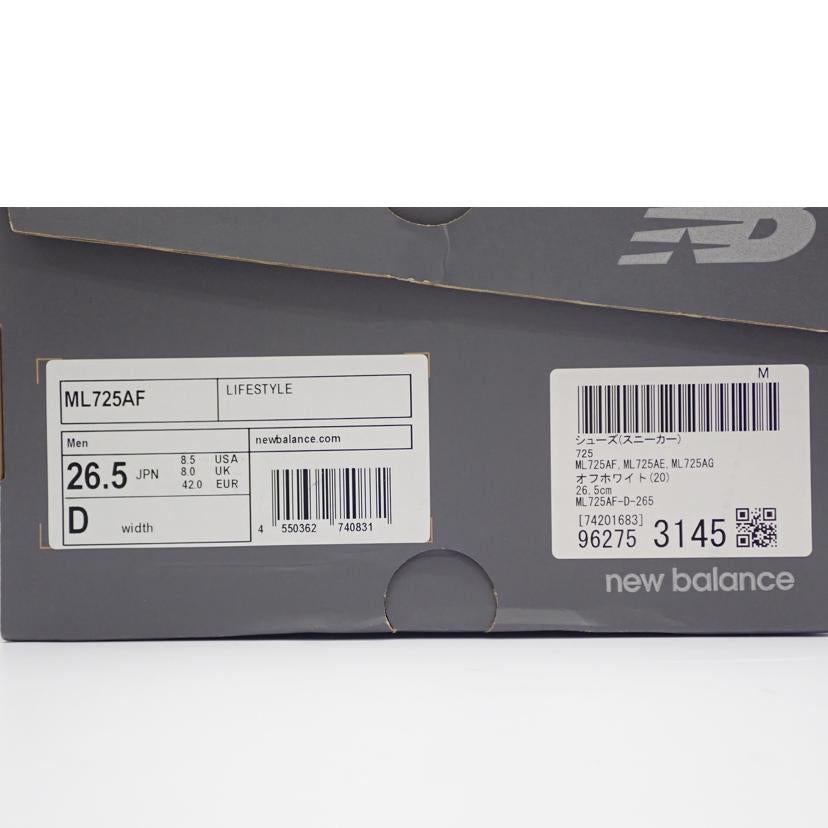new balance ニューバランス/NB 725 スニーカー/ML725AF//26.5cm/Bランク/62