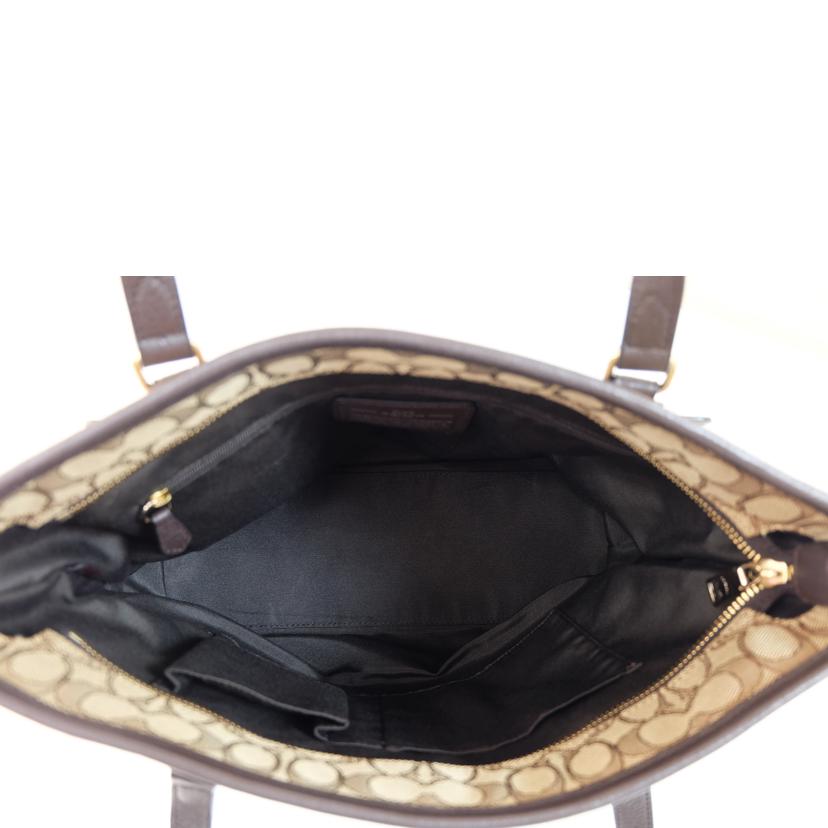 COACH コーチ/アウトラインシグネチャージップトート/F36185//B15**/ABランク/71