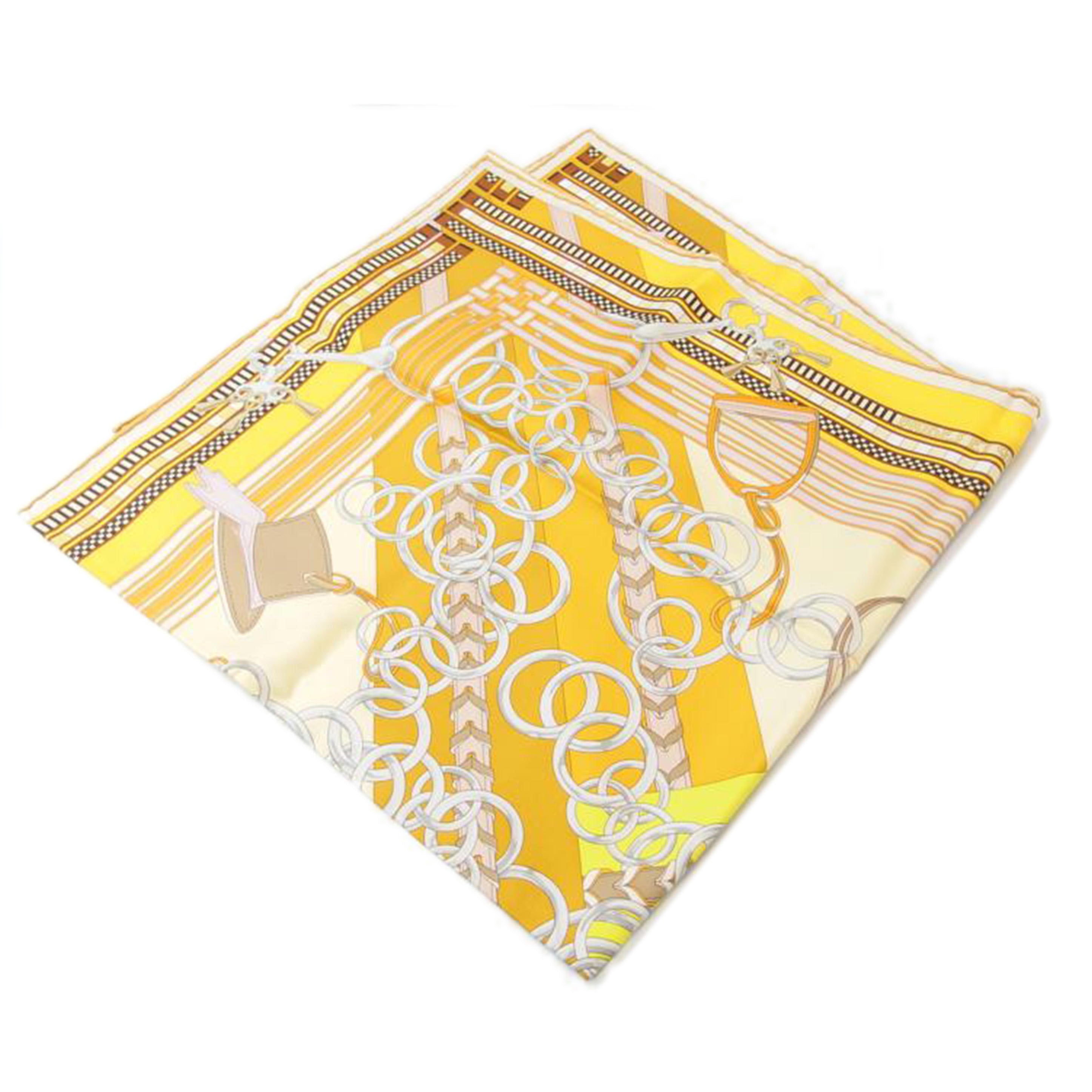 HERMES エルメス/カレ90/馬勒とチャーム//SAランク/83