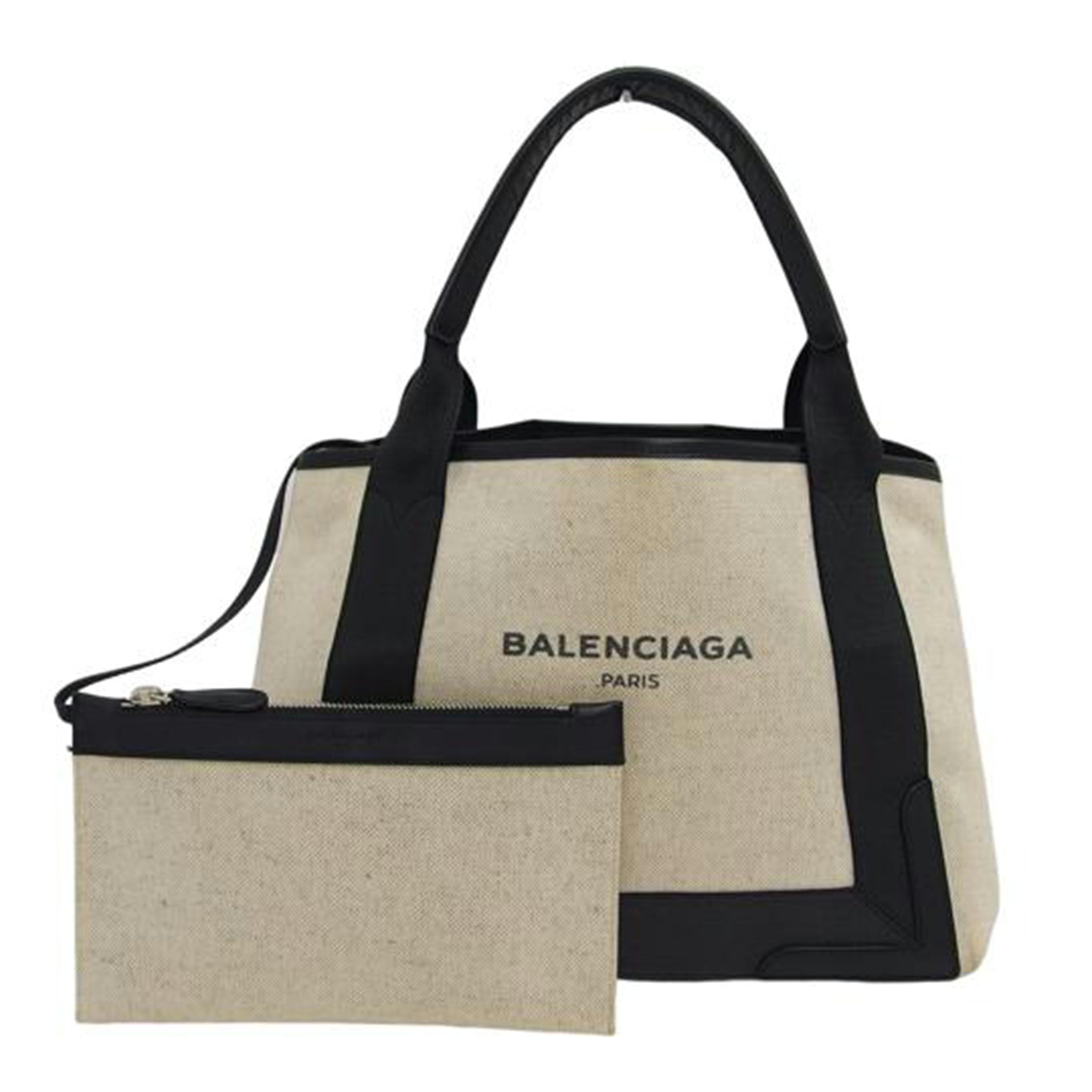 BALENCIAGA バレンシアガ/ネイビーカバスS/トートバッグコーティングキャンバス/339933//002123/Bランク/04