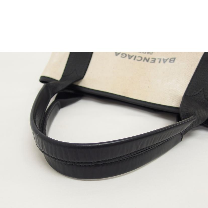 BALENCIAGA バレンシアガ/ネイビーカバスS/トートバッグコーティングキャンバス/339933//002123/Bランク/04