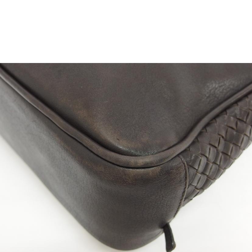 BOTTEGA VENETA ボッテガヴェネタ/イントレチャート/ブリーフケース/ブラウン/234383//1301/Bランク/04