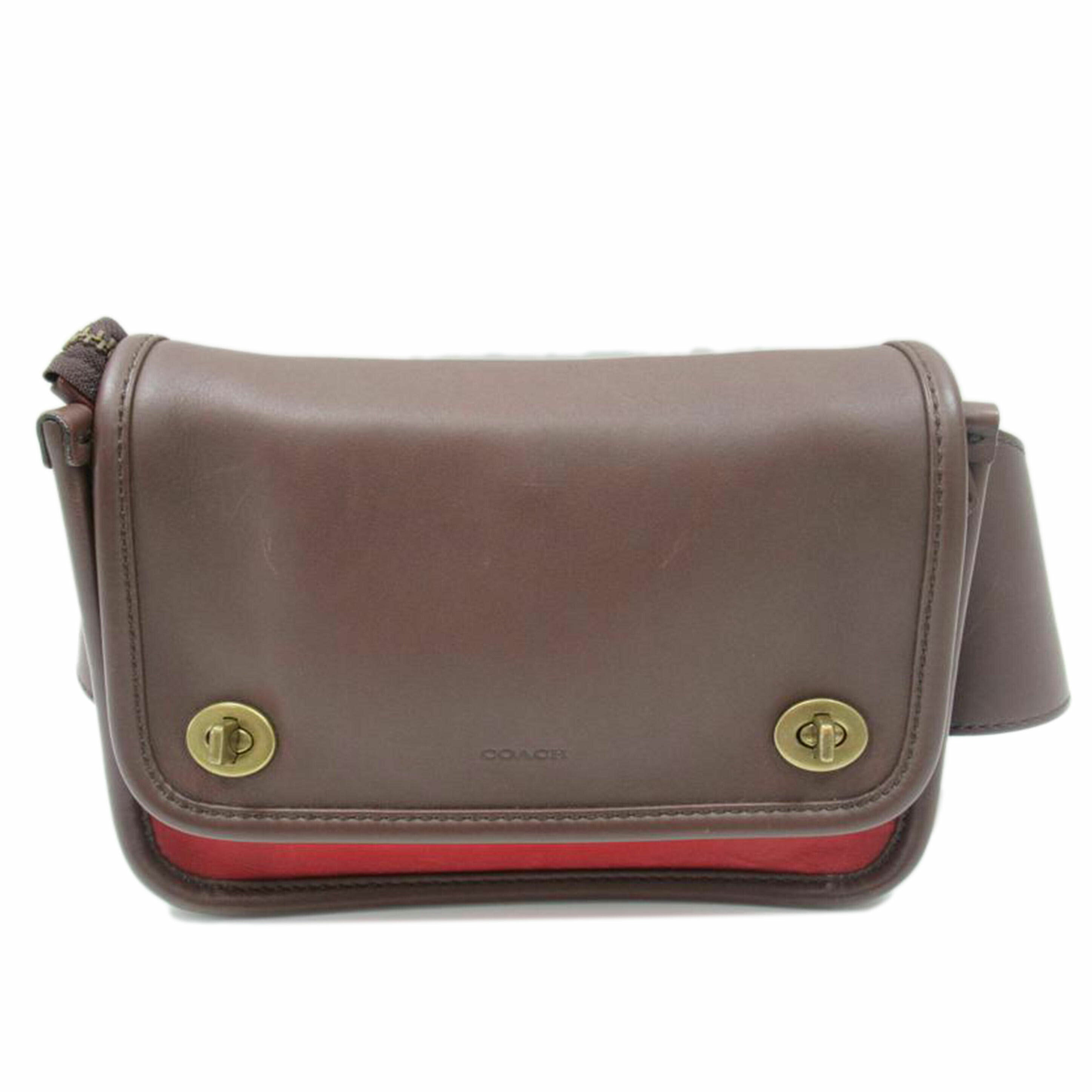 COACH/ボディバック/レザー/70989//J1369/Bランク/63