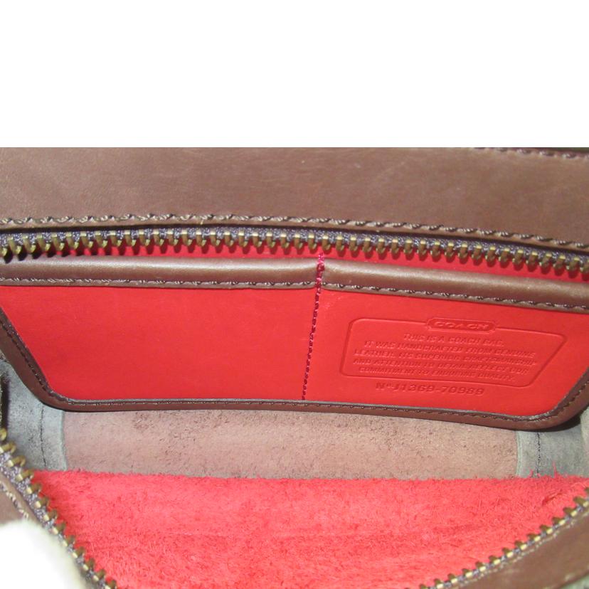 COACH/ボディバック/レザー/70989//J1369/Bランク/63