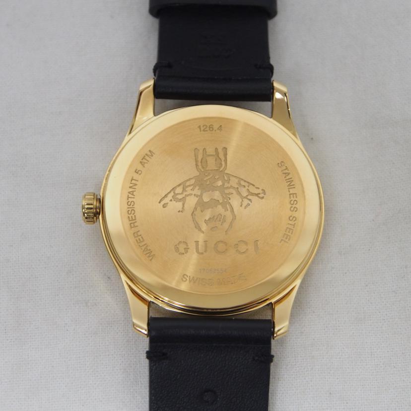 GUCCI/Gタイムレス蜂/メンズ/クオーツ/126.4//17062554/ABランク/78