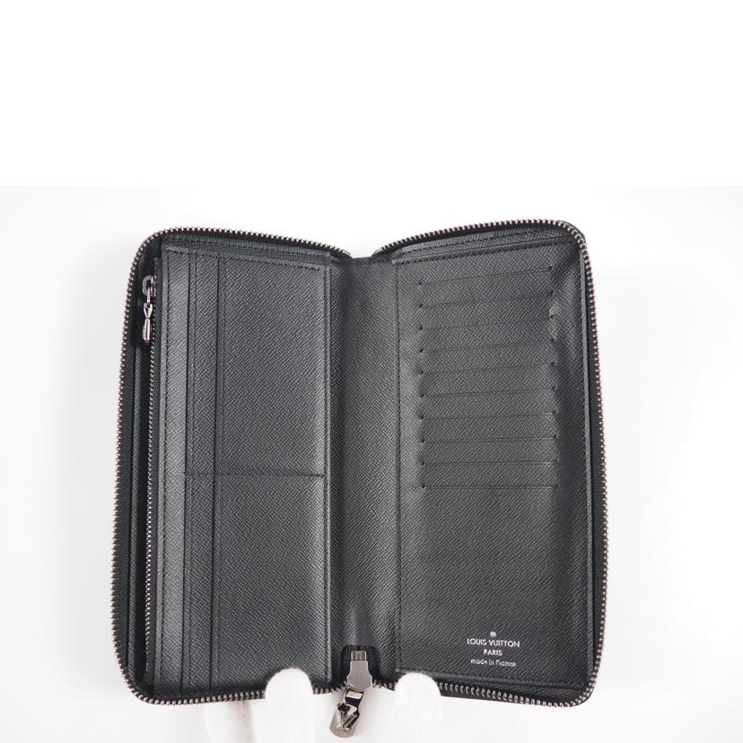 LOUIS VUITTON ルイヴィトン/ジッピーウォレット・ヴェルティカル/モノグラム エクリプス/黒xグレー/M62295//IC/Aランク/79