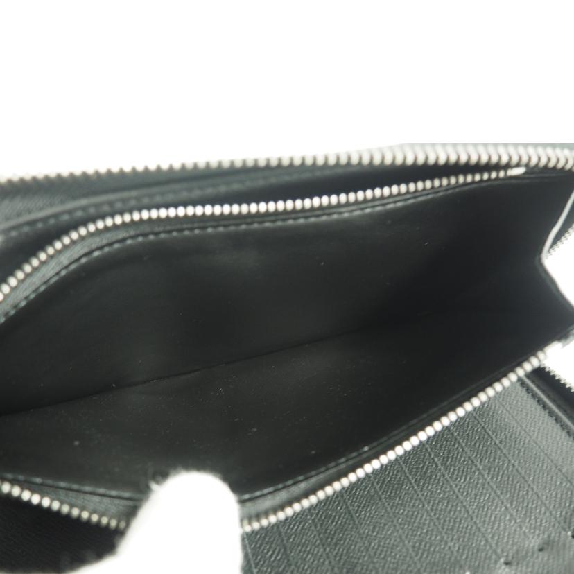 LOUIS VUITTON ルイヴィトン/ジッピーウォレット・ヴェルティカル/モノグラム エクリプス/黒xグレー/M62295//IC/Aランク/79