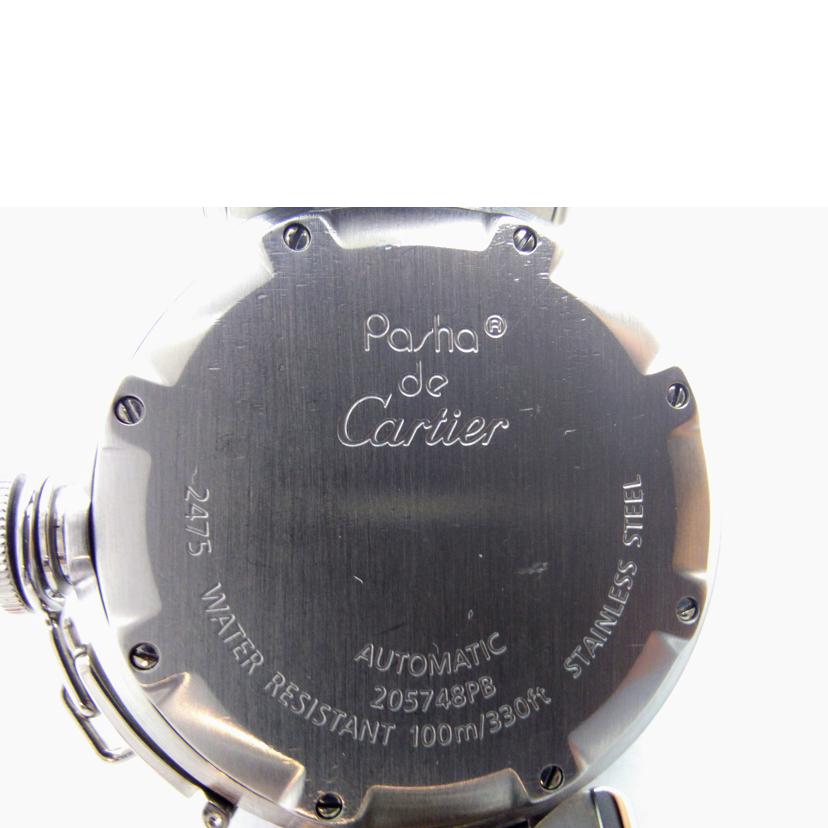 Cartier カルティエ/パシャビックデイト/2475//205748PB/SAランク/15