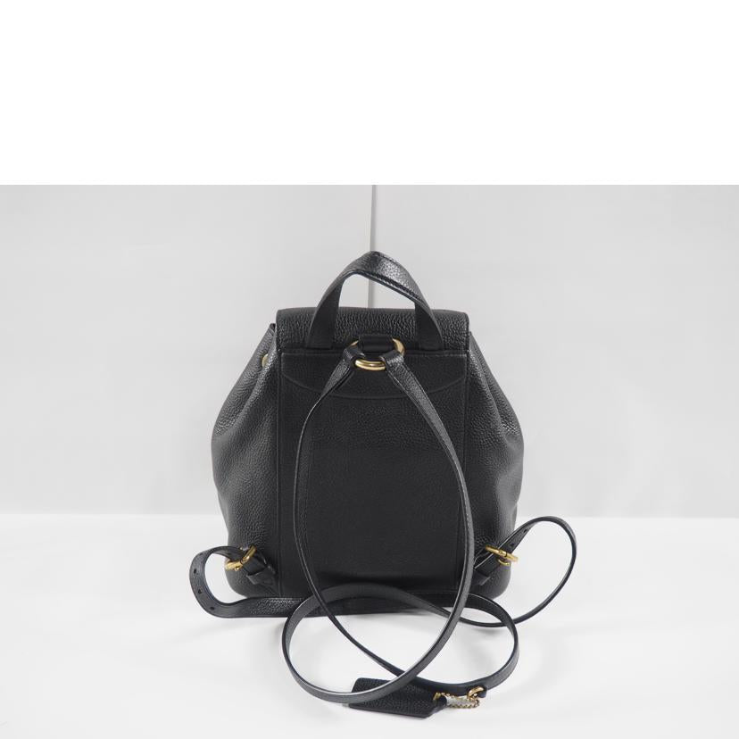 COACH コーチ/レザー巾着リュック/68555//E19**/Aランク/79