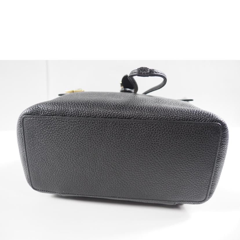 COACH コーチ/レザー巾着リュック/68555//E19**/Aランク/79