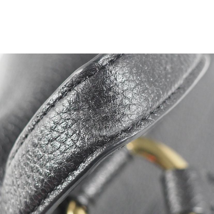 COACH コーチ/レザー巾着リュック/68555//E19**/Aランク/79