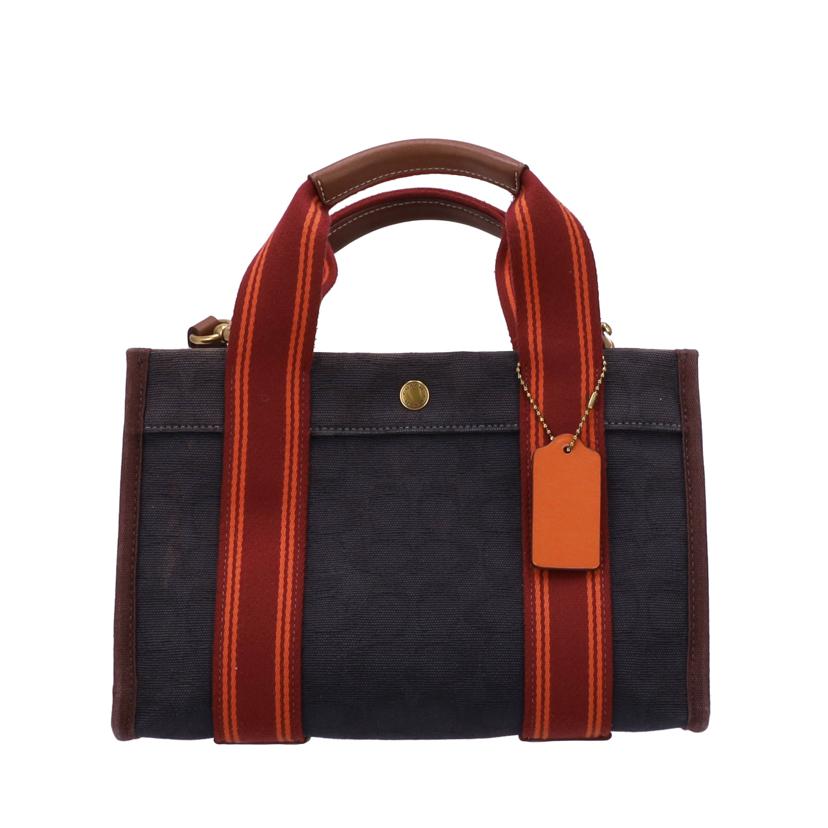 COACH コーチ/キャンバス2Wayハンド/C8635//B2222/ABランク/75
