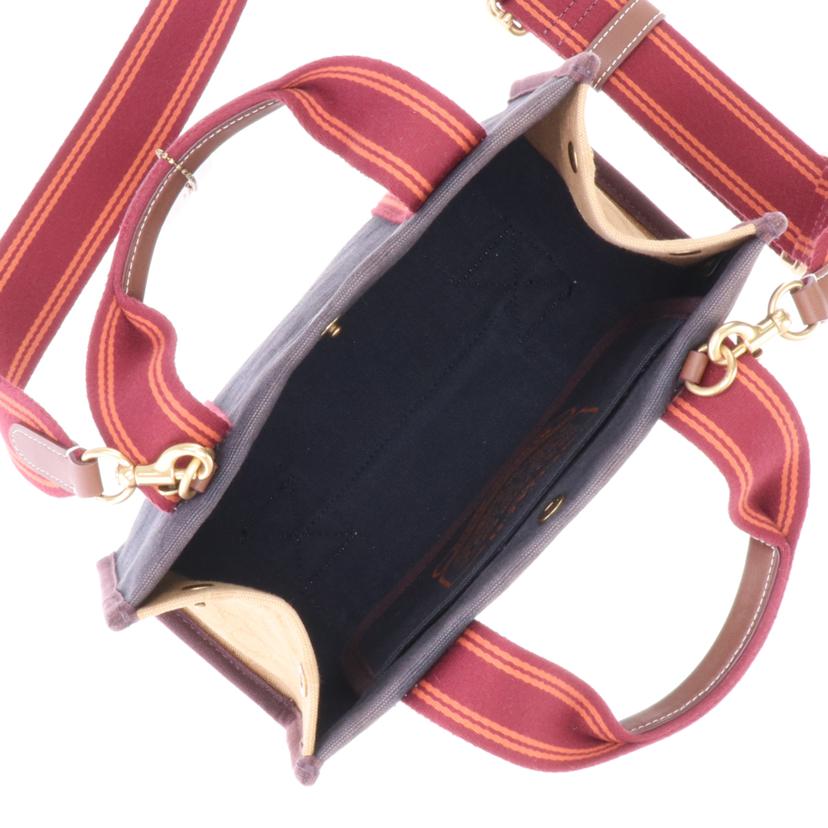 COACH コーチ/キャンバス2Wayハンド/C8635//B2222/ABランク/75