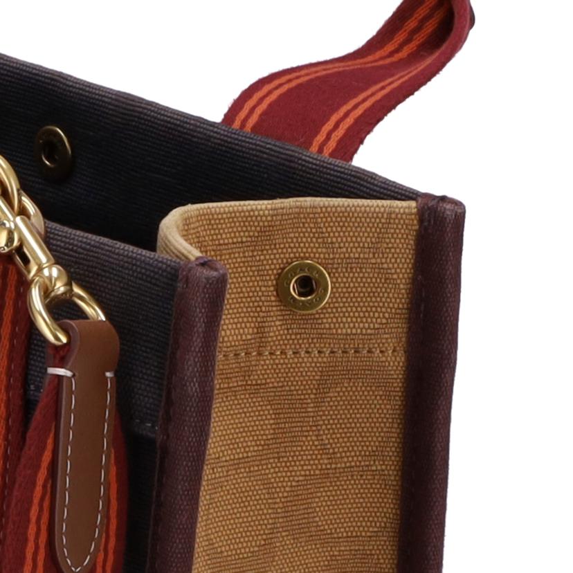 COACH コーチ/キャンバス2Wayハンド/C8635//B2222/ABランク/75