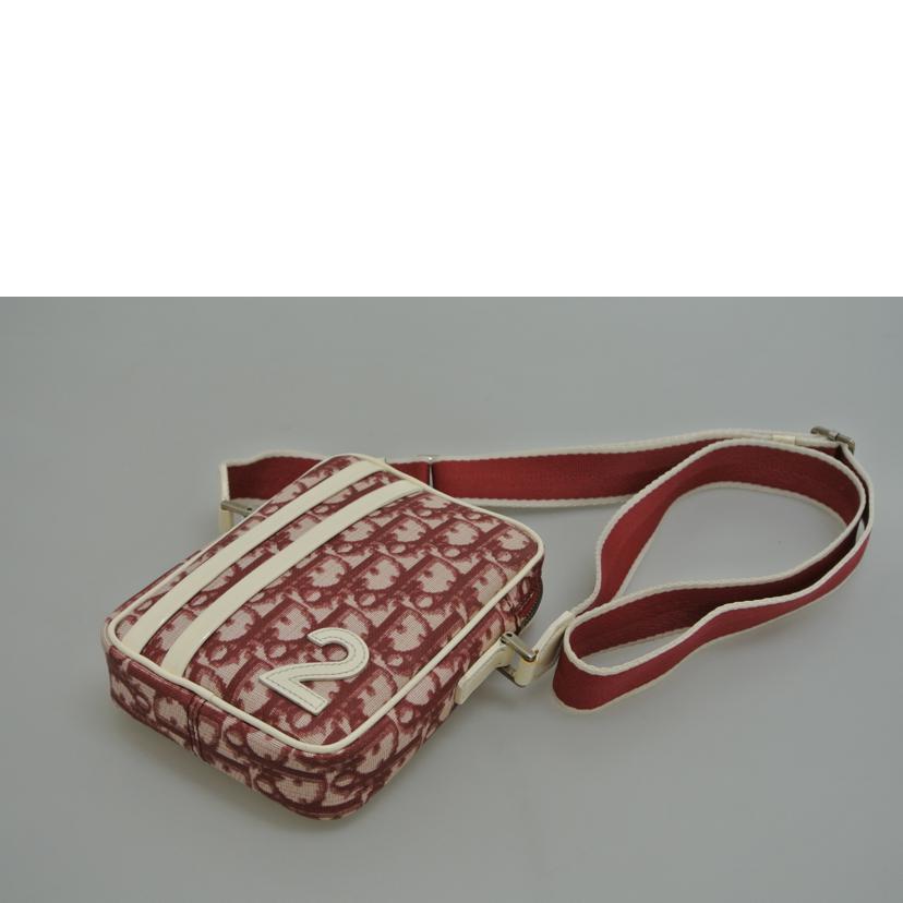 C.Dior ディオール/トロッターショルダーバッグ 赤白系//MU0052/Bランク/87