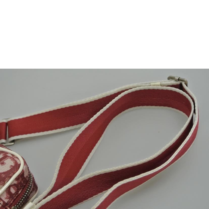 C.Dior ディオール/トロッターショルダーバッグ 赤白系//MU0052/Bランク/87