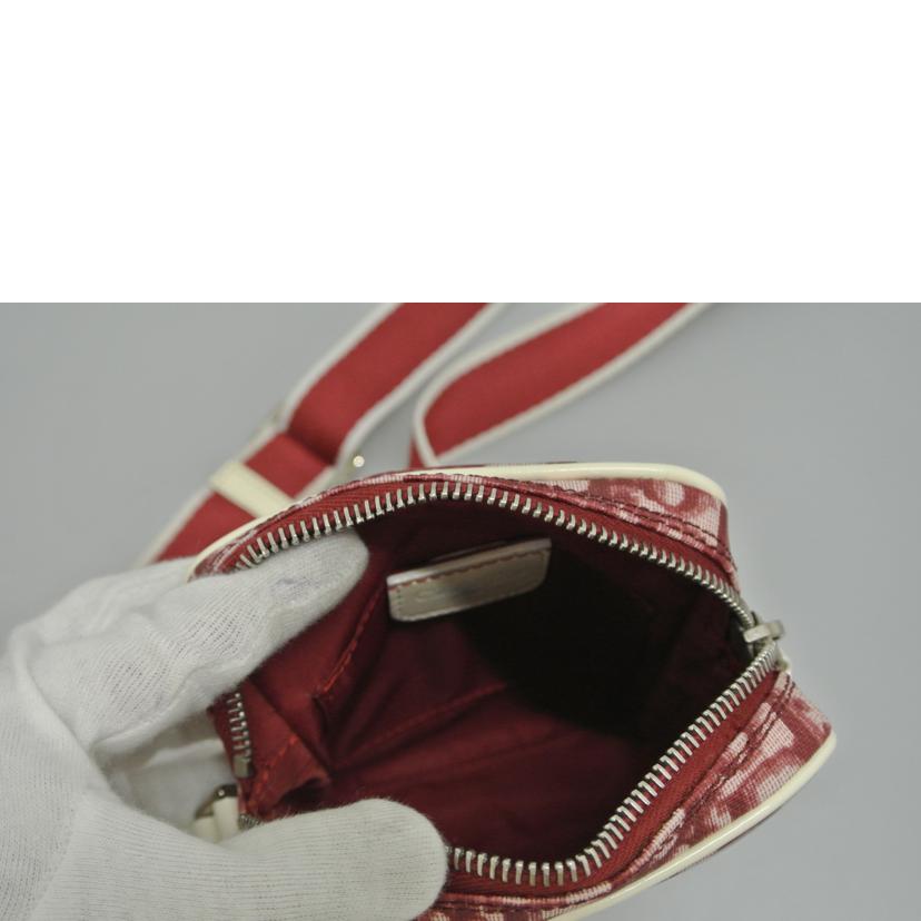 C.Dior ディオール/トロッターショルダーバッグ 赤白系//MU0052/Bランク/87