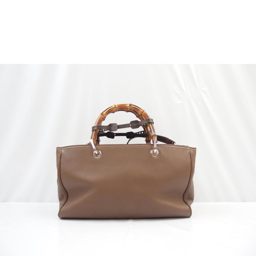 GUCCI グッチ/バンブーショッパーミディアムトート/2way/323660//520***/Aランク/83