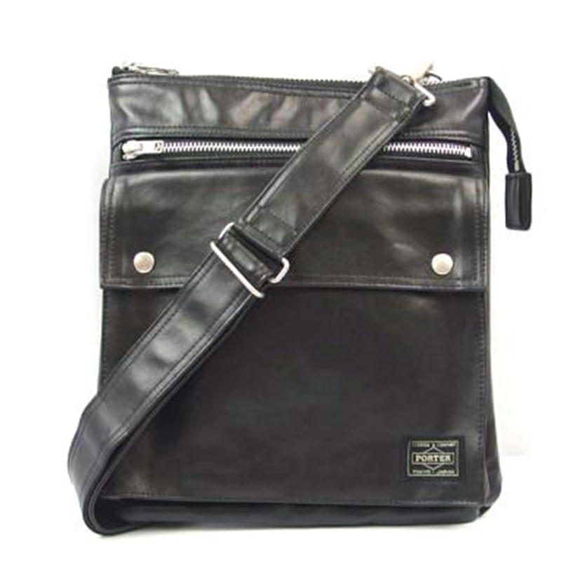 PORTER ポーター/ポーター フリースタイル ショルダーバッグ ブラック//Aランク/83