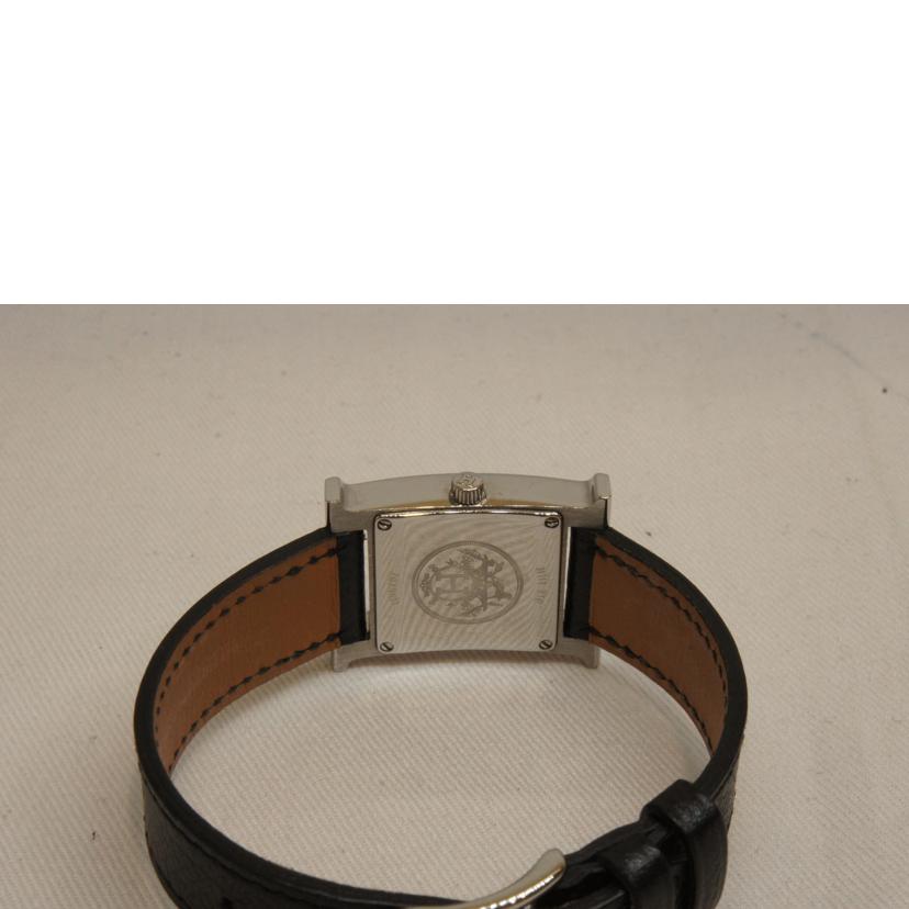 HERMES エルメス/HウォッチSS/QZレザーベルト/HH1.210//2079611/□H/ABランク/92