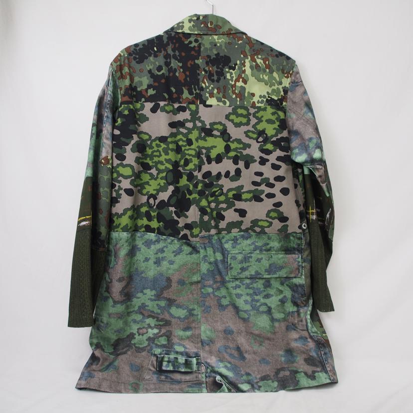 HERNO ヘルノ/ロングコート 迷彩 カモ 切替 ライナー付き//ABランク/78