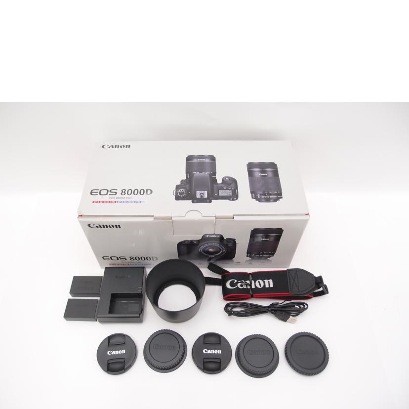 Canon キャノン/デジタル一眼ダブルズームキット/EOS 8000D//051032004316/ABランク/69