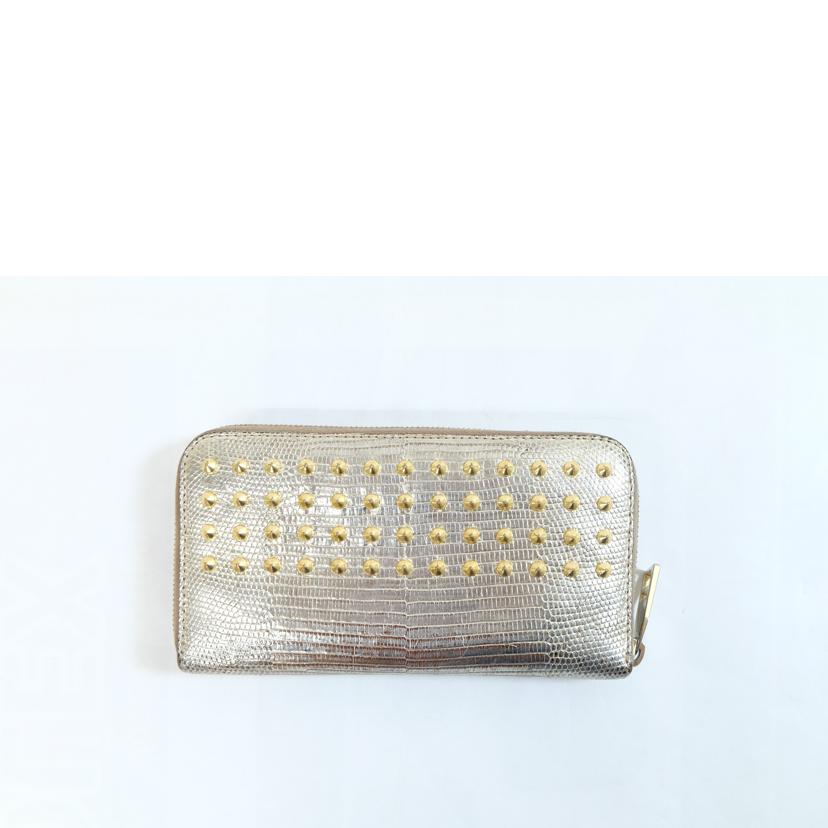 BURBERRY バーバリー/スタッズラウンドファスナー長財布//BCランク/71