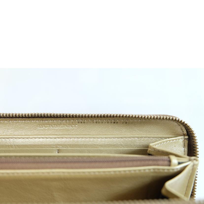 BURBERRY バーバリー/スタッズラウンドファスナー長財布//BCランク/71