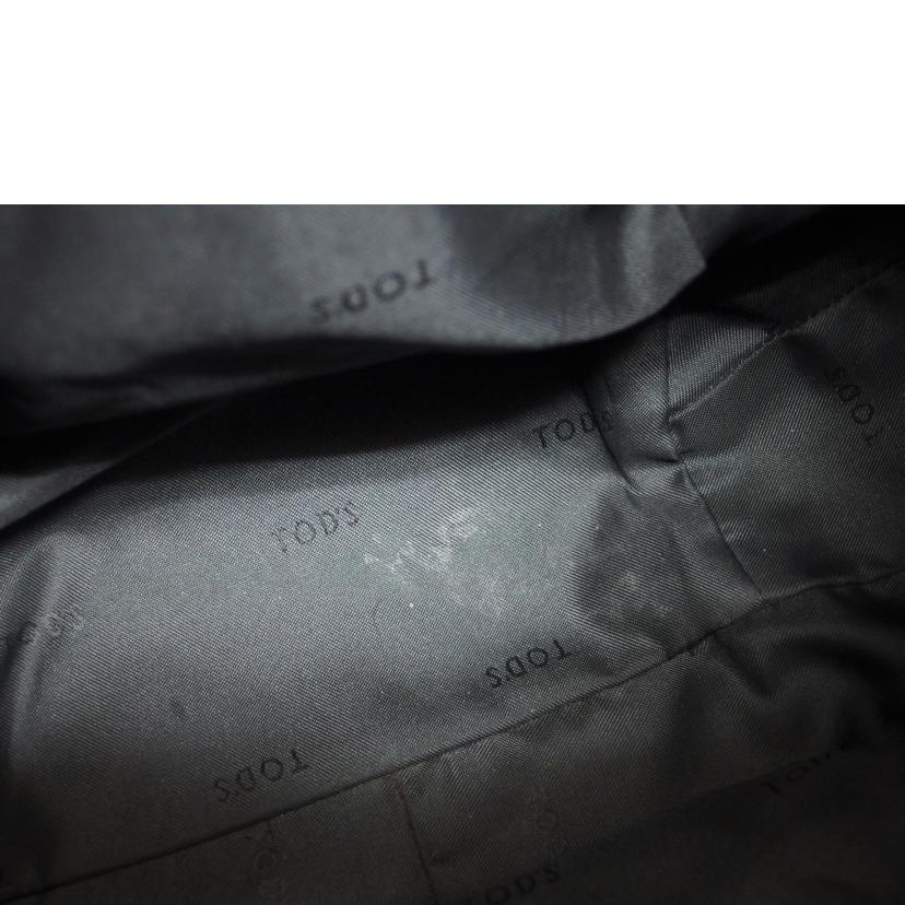 TOD'S トッズ/ナイロンレザー/2WAYトートバッグ/ブラック//ABランク/04