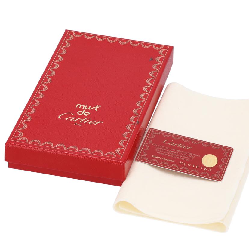 Cartier カルティエ/レザー二つ折長財布//Aランク/75