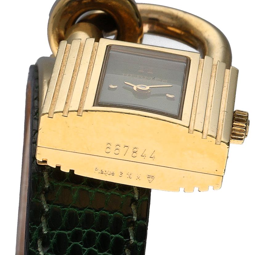 HERMES エルメス/ケリーウォッチ・グリーン/レディース/クオーツ/KE1.201//667***/ABランク/75