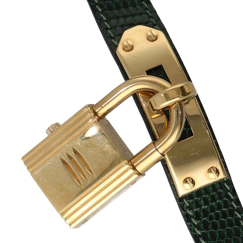 HERMES エルメス/ケリーウォッチ・グリーン/レディース/クオーツ/KE1.201//667***/ABランク/75